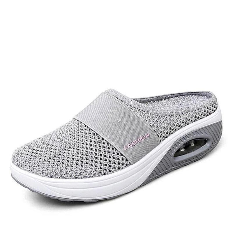 Women Sandals Fashion Wedges Platform Shoes Female Slides Women's Slippers Breathable Mesh Lightweight Ladies Footwear